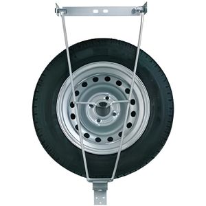 Support roue de secours remorque 155/70 R13 UNITRAILER