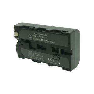 Lot De 2 Batteries NP-F550 VILTROX - Remplacement Pour Sony, 2200mAh, 7.6V