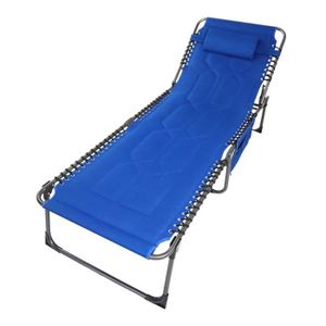 Att 55x180cm Bleu Pétrole 100% Microfibre Matelas Bain de soleil déhoussable Att 55x180cm Bleu Pétrole 100% Microfibre Matelas Bain de soleil déhoussable