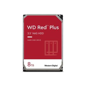 DISQUE DUR INTERNE  - Western Digital - WD Red Plus WD80EFPX - Disque