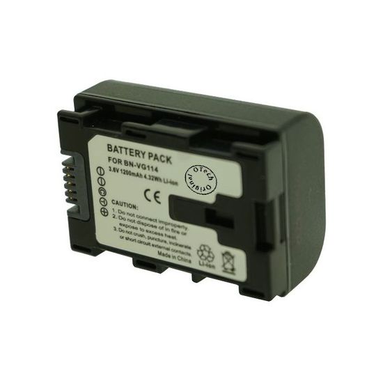 Batterie De Remplacement Pour Caméscope JVC Everio GZ-MG20 - Modèle BN-VF733U, Neuve