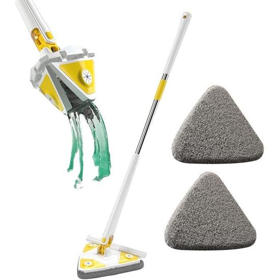 Balai Triangulaire Télescopique Pour Un Nettoyage Sans Effort Du Sol