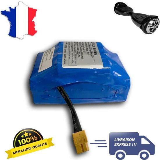 Batterie pour hoverboard - Oviboard - 36V 4.4Ah - Bleu - Cdiscount Auto