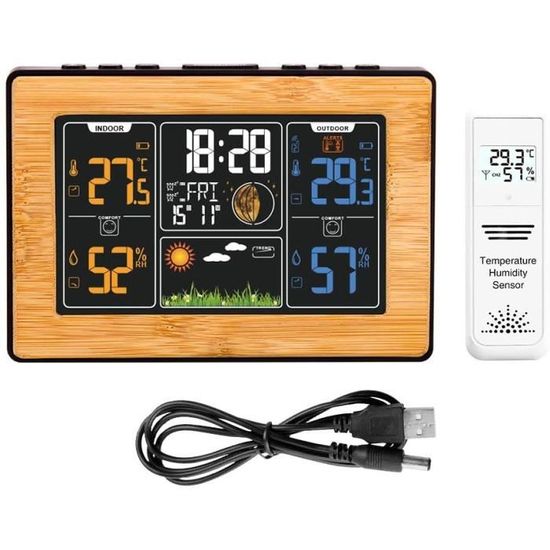 Station météo numériqu sans Fil avc captur xtériur