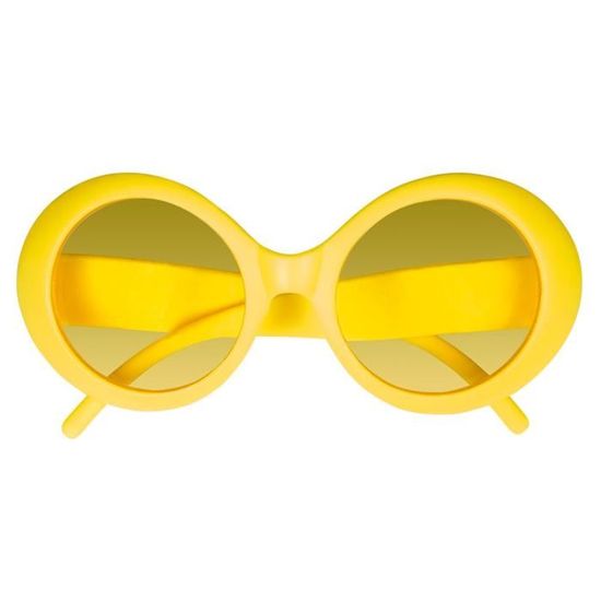 Taille Unique Boland- 4 Lunettes de fête de différentes 10116659 Couleurs Fluo 