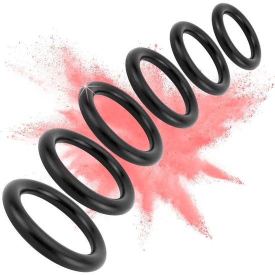 Anneau Pénis Avec Boules 8mm - Acier Inoxydable Argenté, Cockring Générique