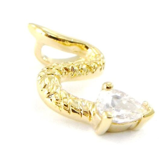 Collier maille serpent plaqué or • Annie - Ovation Bijoux