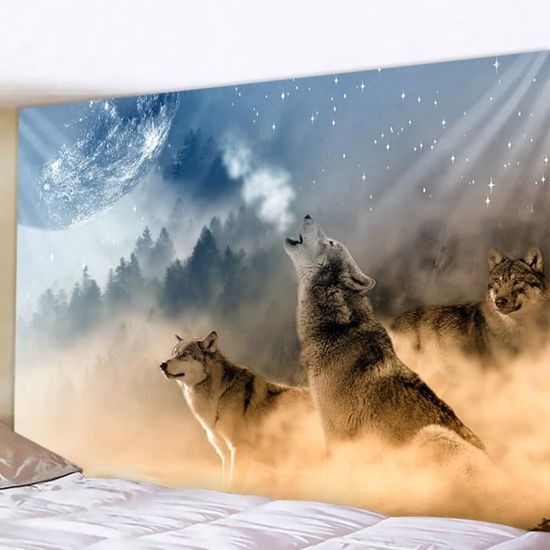 Décoration Murale | Meute De Loups / Meute De Loups | Métal - Art Mural