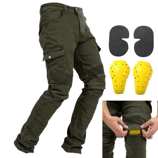 Pantalon Cowboy Western En Similicuir Pour Homme - Chaps Évidées Avec Glands - Déguisement Western, Moto, Halloween, Carnaval - Tailles S à 4XL - 7