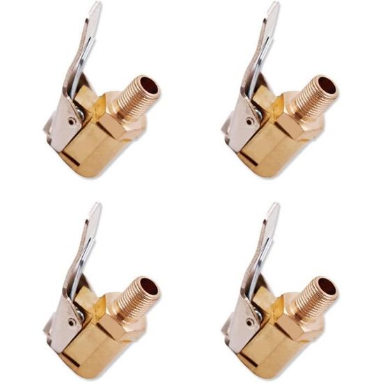 Kioiner 3 Pièces Embout Ggonflage Laiton, Embout Gonflage