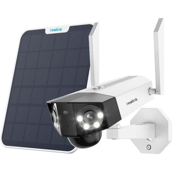 Caméra 4G autonome double objectif - Suivi intelligent / 2K