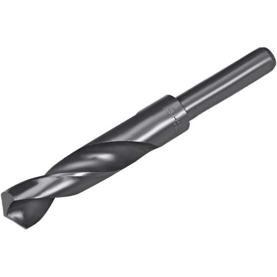 Foret en acier rapide avec oxyde noir à tige réduite 1/2
