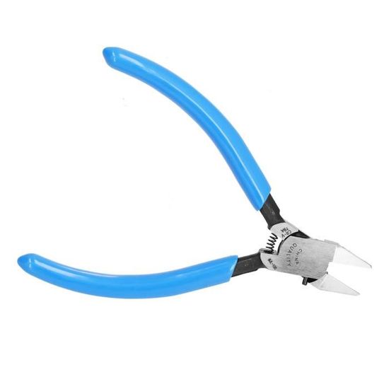 Pince à Becs Ronds Courbes 200mm - Isolation VDE 1000V - Pour Électricien - Coupe Fils Et Câbles - S&R