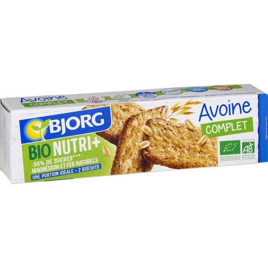 Bjorg Biscuit Avoine Nature 130g Cdiscount Au Quotidien