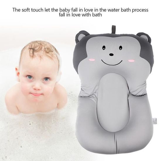Coussin Baignoire Bebe Coussin De Bain Baignoire Bebe Coussin De Bain Bébé Éponge Anti-dérapant - Support Tête Et Dos Pour Nouveau-né - Rose Coussin De Bain Tinéo Coussin Flottant Bébé Antidérapant