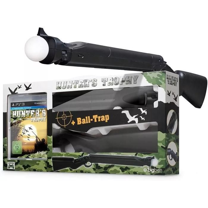Hunter'S Trophy + Fusil Noir Bigben pour PS3