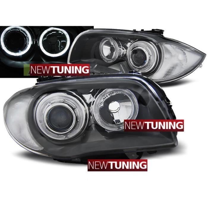 PHARES AVANT BMW 1 E87/E81 04-11 GREY