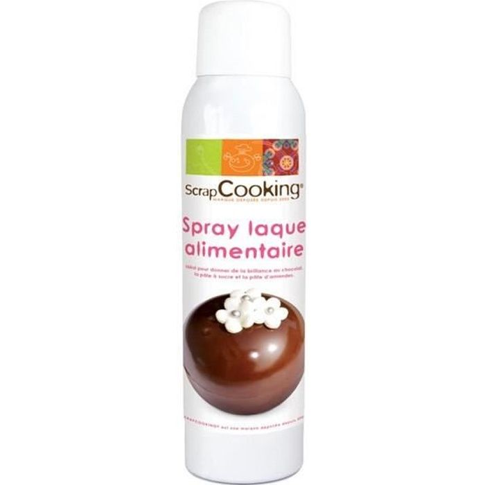 Vernis alimentaire en spray