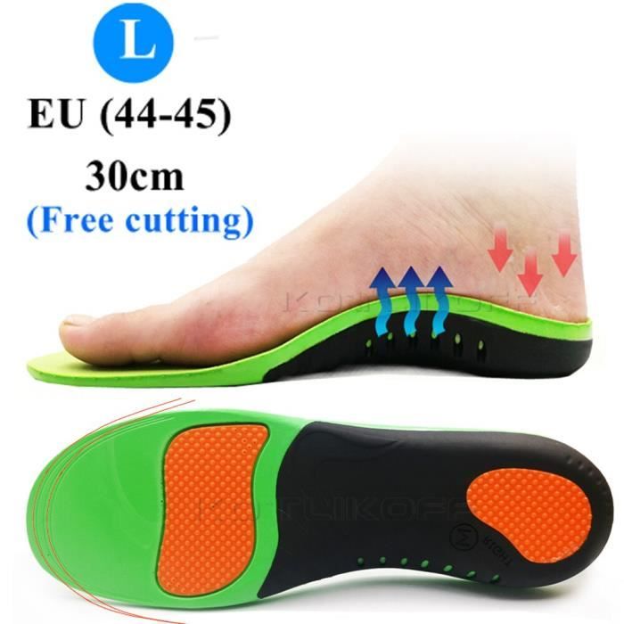 Semelle orthopédique EVA de haute qualité pour pieds plats, Support d'arc, chaussures orthopédiques pour hommes et [4439D35]