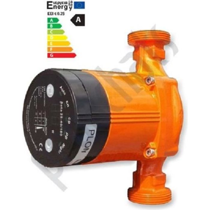 Circulateur électronique BETA 25-60/130 pour chauffage central CLASSE A