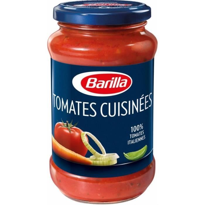 BARILLA - Sauce Tomates Cuisinées France 400G - Lot De 4