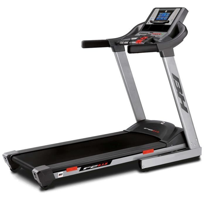 BH Fitness F2W DUAL G6473U Tapis de course - 18 Km/h - 135x5 cm - Écran tactile - Inclinaison 12% max - 8 ANS de garantie
