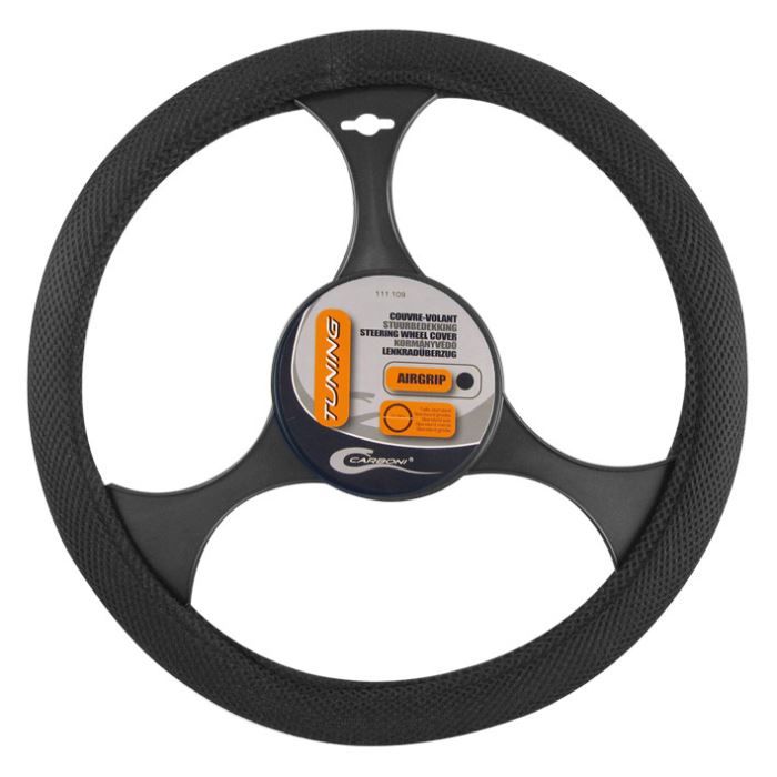 Couvre-volant Air grip résille noir : Carboni