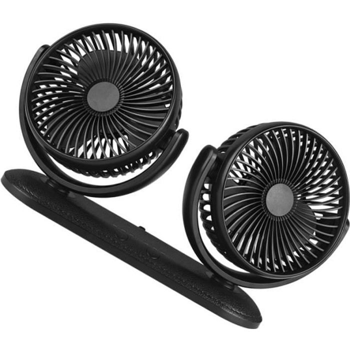 1pc de voiture ventilateur polyvalent romain de mode CHIC USB chauffage d'appoint pour vehicule confort conducteur passager