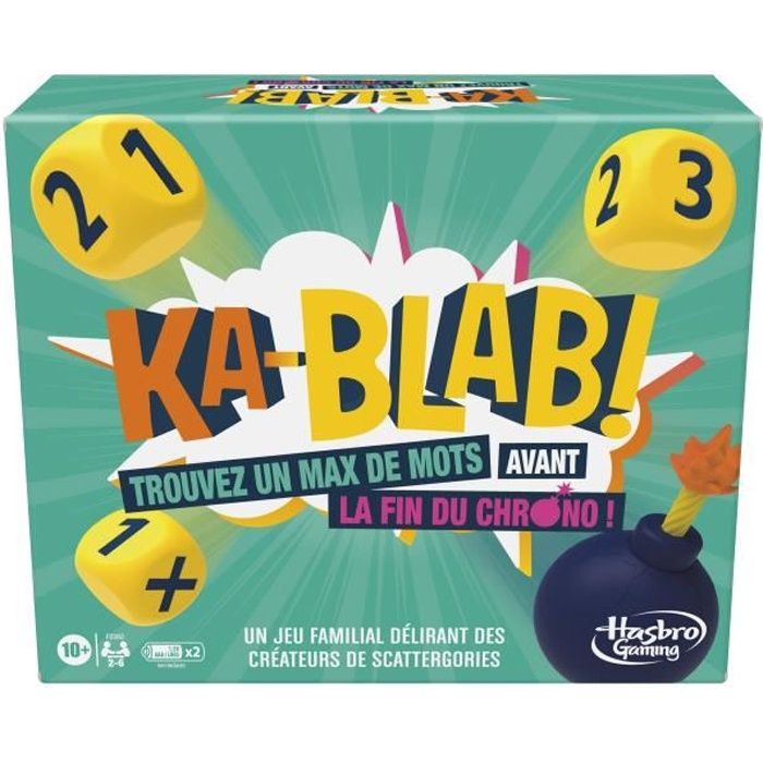 Ka -Blab! - Jeu pour familles - ados et enfants - dès 10 ans - jeu de groupe - 2 à 6 joueurs - par les créateurs de Scattergories