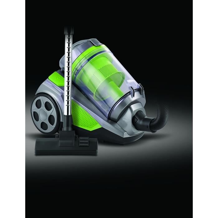KLAISER - 2500W - Aspirateur Sans Sac Multi Cyclone Alligator Xtreme Force - Pure Air - Ultra Confort - Cordon Extra Long 7 Mètres