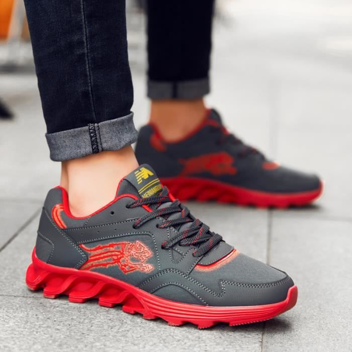 Chaussures de Sport Homme Multisports Compétition Trail Entra?nement Course Running Baskets