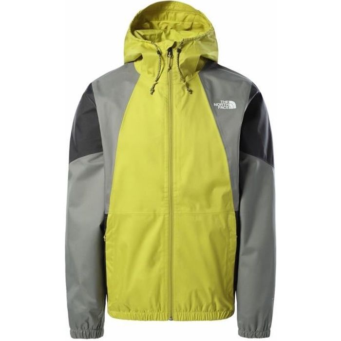 Veste The North Face Farside Imperméable - vert fluo/gris - XXL
