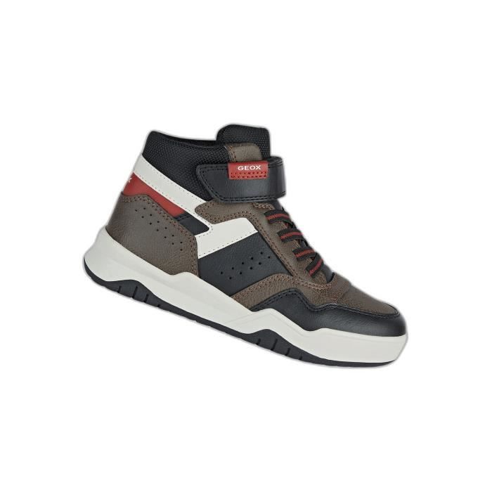 Baskets enfant Geox Perth - chocolate/red - 31