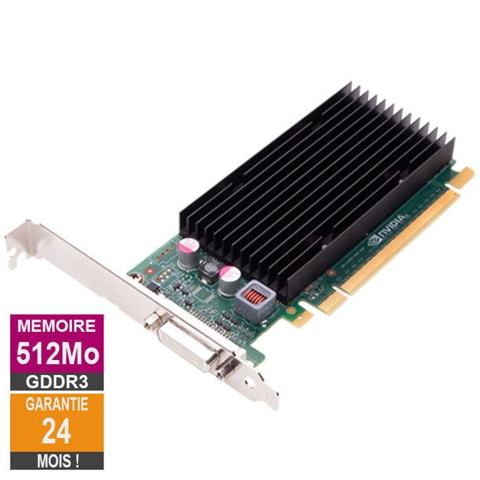 Carte graphique Nvidia Quadro NVS300 512Mo GDDR3 PCI-e DMS-59