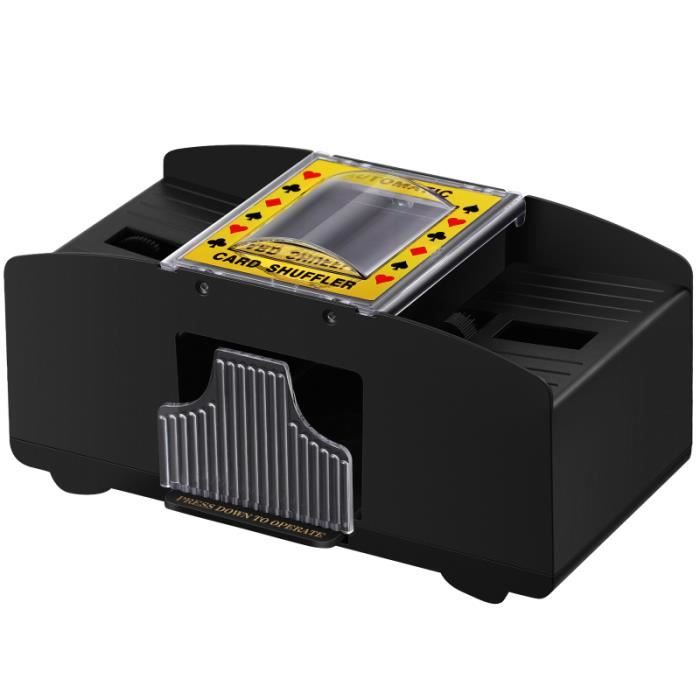 Machine de mélange automatique de cartes à jouer de mélangeur de carte électronique de de Poker de LIOOBO MALETTE - COFFRET POKER