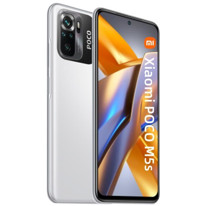 XIAOMI POCO M5S 4Go 128Go Blanc Smartphone