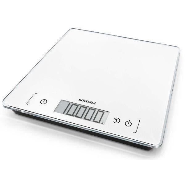 SOEHNLE - 61505 - BALANCE ELECTRONIQUE 10KG/1G - COLORIS BLANC