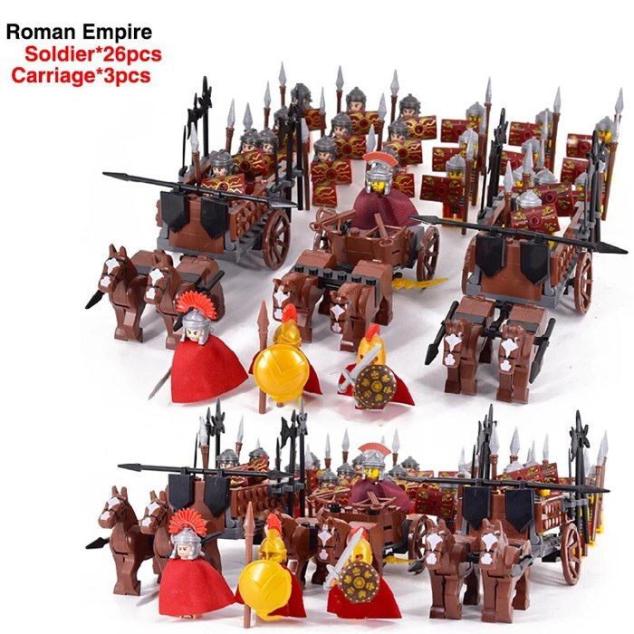 Lot De 16 Figurines Miniatures Gamer/Miner - Décoration, Collection, Cadeau - Figurines 3D Blocs Construction