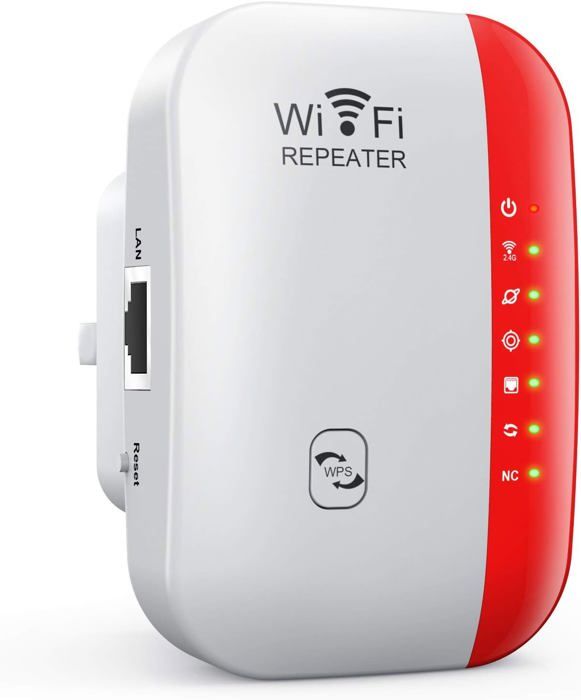 Wi Fi Rouge Rouge Repeteur WiFi Répéteur WiFi Amplificateur WiFi Long Range ...