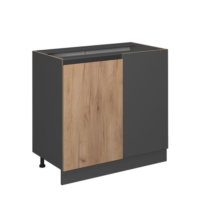 Meuble dangle R-Line 86cm J-Shape sans PT Chêne de force doré/Anthracite Vicco 39768