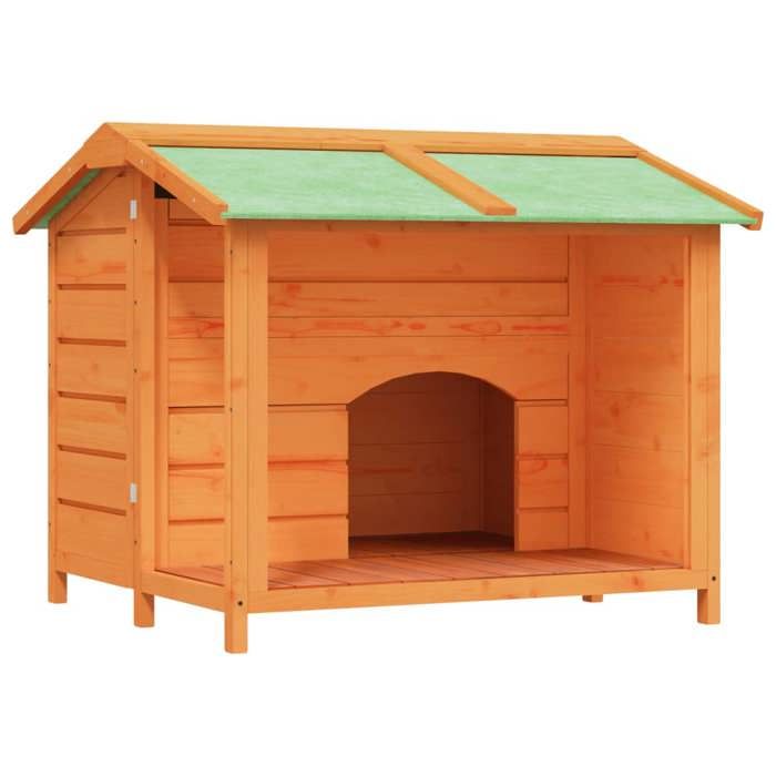 Comparer les prix de Meilleures Abris - Poulailler Chenil marron 96x87x805 cm bois de pin solide SSD7328062