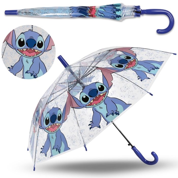 Parapluie Transparent Fulton Pour Enfant - Garçon - Noir - Neuf Avec étiquettes