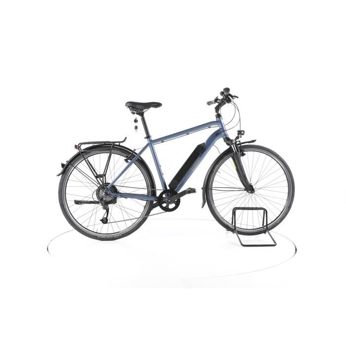 Vélo électrique - HAWK Bikes eTrekking - bleu - Vélo électrique de trekking - Bafang 418 Wh Reconditionné - Hawk Bikes