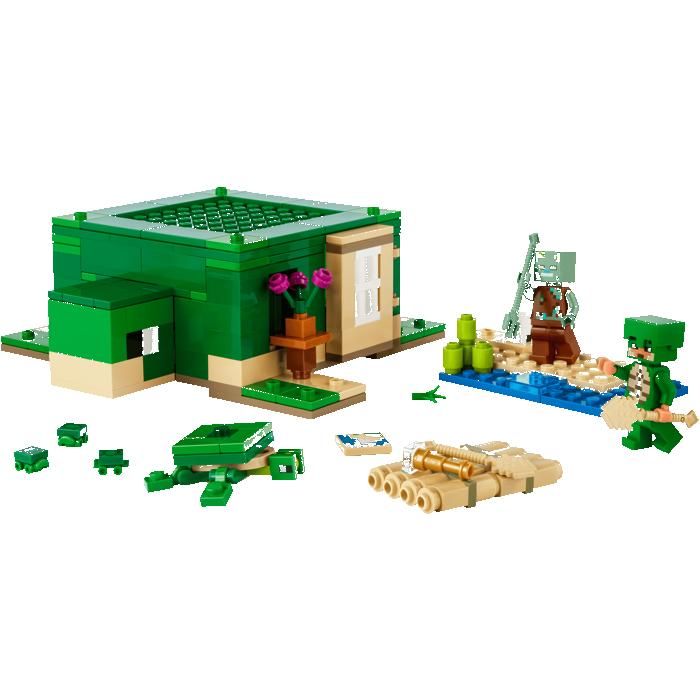 LEGO minecraft 21254 La maison de la plage de la tortue Cadeaux Jouets Objets de collection 8+