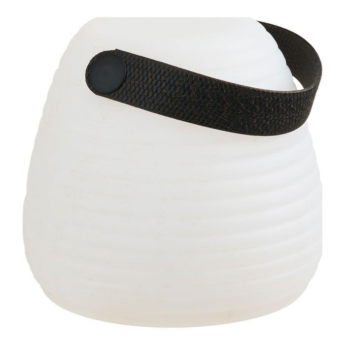 Lampe de jardin rechargeable forme oeuf Ø13cm en polyéthylène avec anse - DERBIA