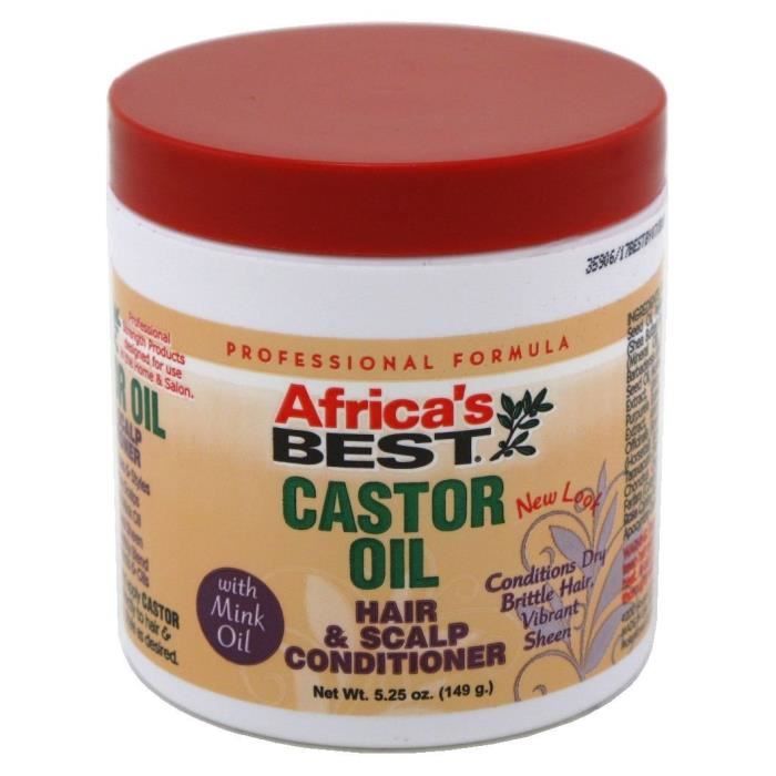 Conditionneur Super Gro Africa's Best 5.25oz (149g) - Soin Cheveux Secs Et Cassants