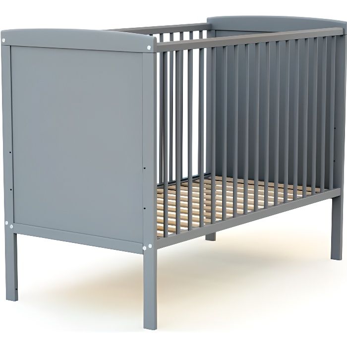 At4 Lit Bebe 60x1 Cote Amovible Gris Cdiscount Puericulture Eveil Bebe At4 Lit Bebe 60x1 Cote Amovible Gris Cdiscount Puericulture Eveil Bebe