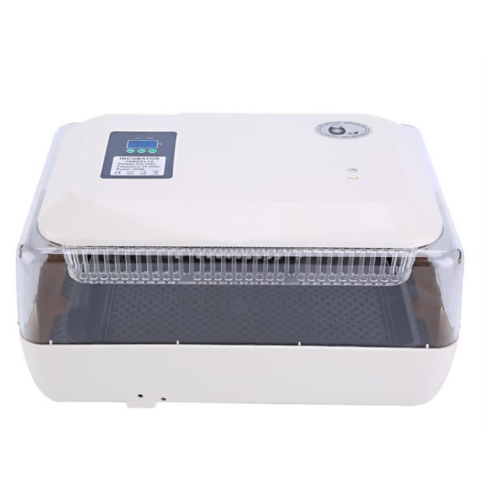 Canard Caille Couveuse Incubateur Automatiques avec Eclairage LED Incubateur pour Poule à Couver Contrôle de la Température et Rotation Automatique des œufs Incubateurs Automatiques pour 24 œufs Canard Caille Couveuse Incubateur Automatiques avec Eclairage LED Incubateur pour Poule à Couver Contrôle de la Température et Rotation Automatique des œufs Incubateurs Automatiques pour 24 œufs