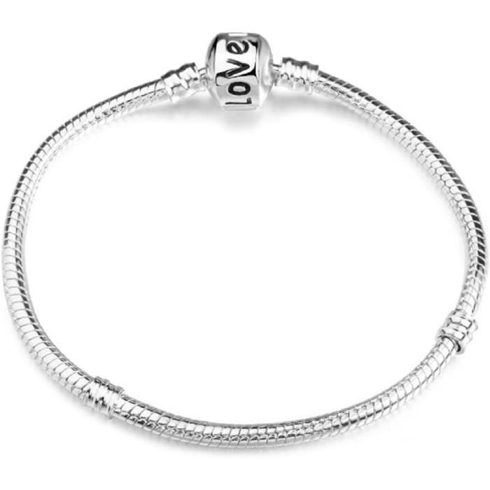 Ptdfjspt Chaînes De Bracelets à Breloques Pour La Fabrication De, 20 Bracelets à Chaîne Serpent En Acier Inoxydable Avec Outil D'Aide Au Bracelet