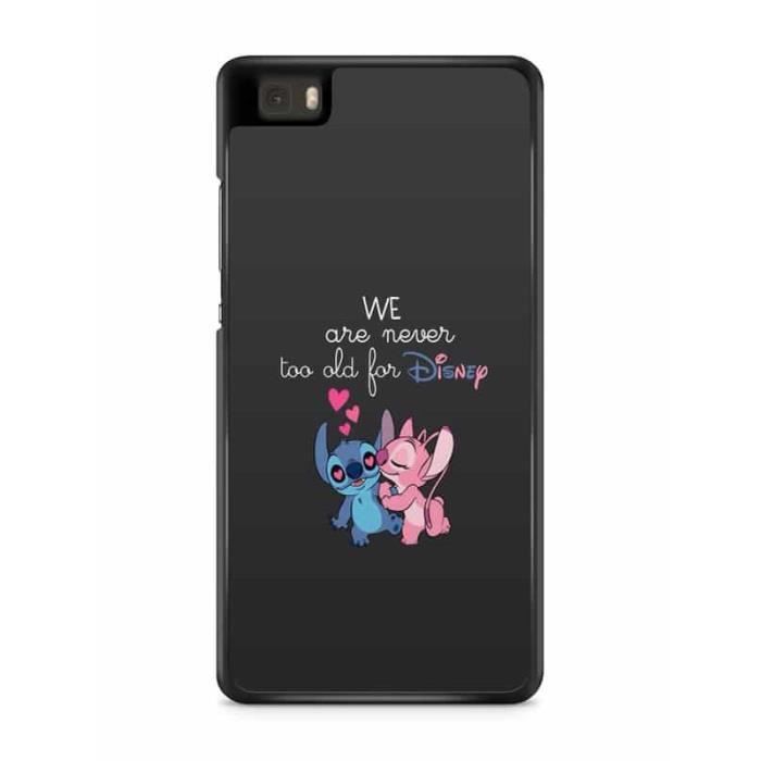 Coque Huawei P9 LITE Lilo Stitch Tortue love Ohana citation Disney ...